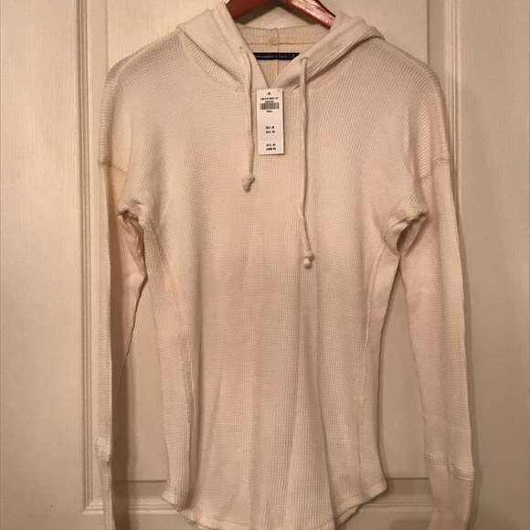 Brand new Abercrombie & Fitch waffle hoodie - Picture 2 of 8